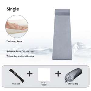 Single Memory Foam Inflatable Mattress – Compatible with Tesla Model Y & Model 3 01