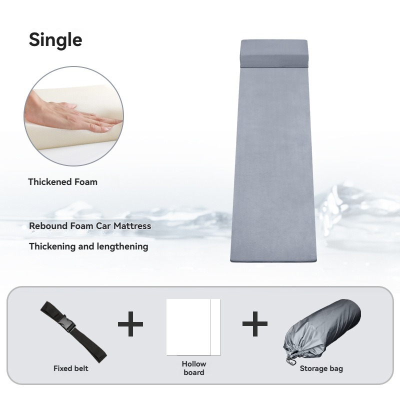 Single Memory Foam Inflatable Mattress – Compatible with Tesla Model Y & Model 3 01